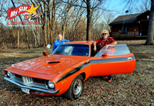 JUNE 2021: “MY DAD BOUGHT IT FOR ME!”  A 1972 BARRACUDA HAS A STRONG FATHER AND SON BOND
