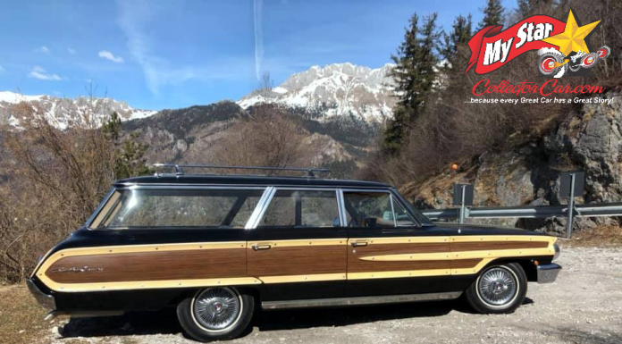 APRIL 2021: 1964 FORD COUNTRY SQUIRE–FROM LOS ANGELES TO THE ITALIAN ALPS