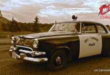 MAY 2021: 1956 DODGE CRUSADER–THE CITY OF CAMROSE CELEBRATES THEIR HISTORY WITH A TRIBUTE TO THEIR FIRST POLICE CAR