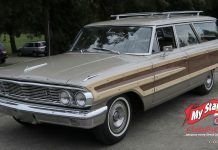 JUNE 2021: 1964 FORD COUNTRY SQUIRE–DAD’S FIRST NEW CAR WAS A KEEPER