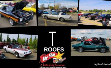 MSCC JUNE 11 FIVE FOR FRIDAY: T-TOPS WERE COOL…MYSTARCOLLECTORCAR PICKS OUR FIVE FAVORITES