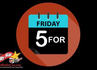 MSCC MAY 28 FIVE FOR FRIDAY: MYSTARCOLLECTORCAR PICKS OUR TOP FIVE WAYS TO FIND STORIES