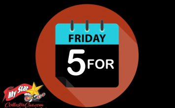 MSCC MAY 28 FIVE FOR FRIDAY: MYSTARCOLLECTORCAR PICKS OUR TOP FIVE WAYS TO FIND STORIES