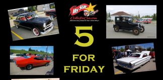 MSCC JULY 30 FIVE FOR FRIDAY: FIVE FABULOUS FORDS FROM A BYGONE ERA