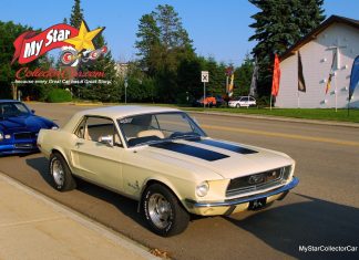 SEPTEMBER 2021: HIS FIRST CAR WAS A 1968 MUSTANG NAMED SALLY–AND HE STILL HAS HER