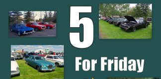 MSCC AUGUST 6–FIVE FOR FRIDAY: FIVE OBSERVATIONS ABOUT CAR SHOWS