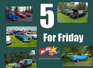 MSCC AUGUST 6–FIVE FOR FRIDAY: FIVE OBSERVATIONS ABOUT CAR SHOWS