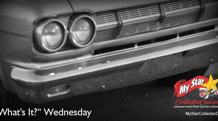 MSCC AUGUST 18 “WHAT’S IT?” WEDNESDAY—YOUR WEEKLY WEDNESDAY CAR PUZZLE