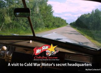MYSTARCOLLECTORCAR PAYS A VISIT TO THE SECRET HEADQUARTERS OF COLD WAR MOTORS