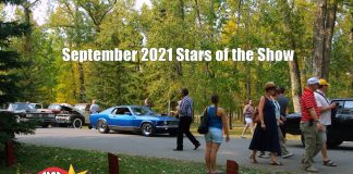SEPTEMBER 2021 STARS OF THE SHOW—THE SEPTEMBER 23, 2012 HIGH RIVER SHOW
