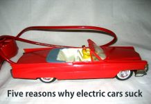 MSCC OCTOBER 28 FIVE FOR FRIDAY: FIVE REASONS WHY MYSTARCOLLECTORCAR DOES NOT LOVE ELECTRIC CARS