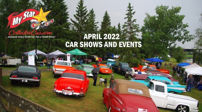 MYSTARCOLLECTORCAR APRIL 2022 CAR SHOWS AND EVENTS