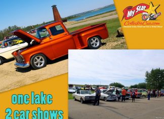 MYSTARCOLLECTORCAR VISITS TWO SHOWS ON TWO SEPARATE DAYS AT ONE LAKE THIS WEEKEND