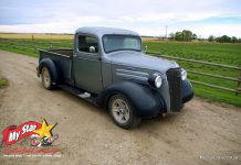 NOVEMBER 2021: A VERY COOL 1937 CHEVY HOT ROD PICKUP HAS BEEN WITH ITS OWNER FOR THE PAST 43 YEARS