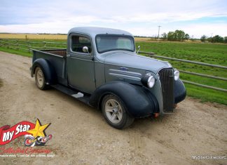 NOVEMBER 2021: A VERY COOL 1937 CHEVY HOT ROD PICKUP HAS BEEN WITH ITS OWNER FOR THE PAST 43 YEARS