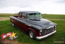 FEBRUARY 2022: A 1955 CHEVROLET 3124 CAMEO EXTENDED CAB RESTO MOD IS A REAL CONVERSATION STARTER