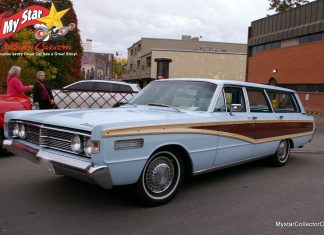 MAY 2022: A MINT 1966 MERCURY COLONY PARK STATION WAGON SURVIVES A DATE WITH THE CRUSHER