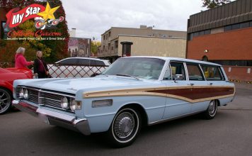MAY 2022: A MINT 1966 MERCURY COLONY PARK STATION WAGON SURVIVES A DATE WITH THE CRUSHER