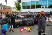 MAY 2022: ’54 CHEVY 210 TWO-DOOR SEDAN–THE CHALKBOARD/COMIC BOOK CAR–KIDS LOVE IT