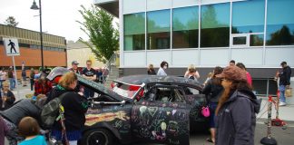 MAY 2022: ’54 CHEVY 210 TWO-DOOR SEDAN–THE CHALKBOARD/COMIC BOOK CAR–KIDS LOVE IT