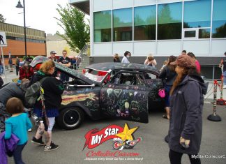 MAY 2022: ’54 CHEVY 210 TWO-DOOR SEDAN–THE CHALKBOARD/COMIC BOOK CAR–KIDS LOVE IT