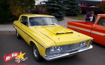 MAY 2022: A FORMER TRACK CAR 1963 PLYMOUTH IS NOW A STREET STAR 1963 PLYMOUTH