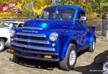 MAY 2022: A 1949 DODGE RESTO MOD PICKUP TRUCK IS ALSO A FAMILY HEIRLOOM.