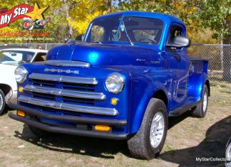 MAY 2022: A 1949 DODGE RESTO MOD PICKUP TRUCK IS ALSO A FAMILY HEIRLOOM.