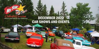 MYSTARCOLLECTORCAR DECEMBER 2022 CAR SHOWS AND EVENTS