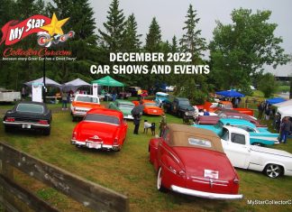 MYSTARCOLLECTORCAR DECEMBER 2022 CAR SHOWS AND EVENTS