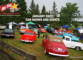 MYSTARCOLLECTORCAR JANUARY 2022 CAR SHOWS AND EVENTS