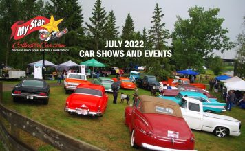 MYSTARCOLLECTOR CAR JULY 2022 CAR SHOWS AND EVENTS