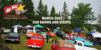 MYSTARCOLLECTORCAR MARCH 2022 CAR SHOWS AND EVENTS