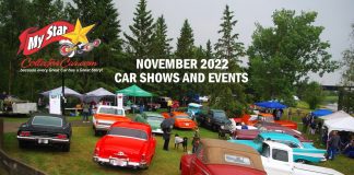 MYSTARCOLLECTOR NOVEMBER 2022 CAR SHOWS AND EVENTS