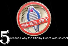 MSCC SEPTEMBER 3 FIVE FOR FRIDAY: FIVE REASONS WHY THE SHELBY COBRA IS A FOUR-WHEELED VERSION OF A ROCK STAR