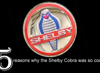 MSCC SEPTEMBER 3 FIVE FOR FRIDAY: FIVE REASONS WHY THE SHELBY COBRA IS A FOUR-WHEELED VERSION OF A ROCK STAR