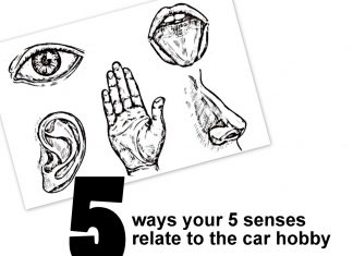 OCTOBER 15 MSCC FIVE FOR FRIDAY: MYSTARCOLLECTORCAR EXPLAINS HOW THE FIVE BASIC SENSES RELATE TO THE CAR HOBBY