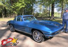 APRIL 2022: A FATHER AND HIS SON TEAM UP TO BUY A 1966 CORVETTE STINGRAY/FAMILY MEMORY