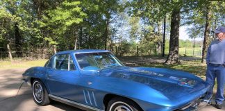 APRIL 2022: A FATHER AND HIS SON TEAM UP TO BUY A 1966 CORVETTE STINGRAY/FAMILY MEMORY