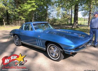 APRIL 2022: A FATHER AND HIS SON TEAM UP TO BUY A 1966 CORVETTE STINGRAY/FAMILY MEMORY