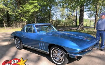 APRIL 2022: A FATHER AND HIS SON TEAM UP TO BUY A 1966 CORVETTE STINGRAY/FAMILY MEMORY