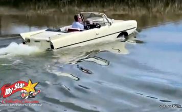 DECEMBER 2021: THIS 1961 AMPHICAR IS “THE BEST CAR ON THE WATER AND THE BEST BOAT ON THE HIGHWAY”