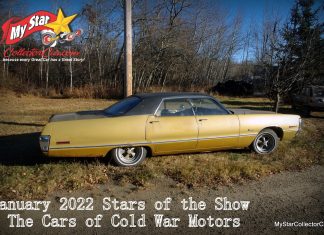 JANUARY 2022 STARS OF THE SHOW—THE CARS OF COLD WAR MOTORS