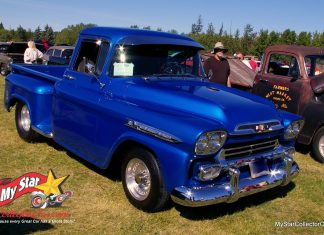 FEBRUARY 2022: A LATE HOCKEY LEGEND IS HONORED WITH A 1958 CHEVY RESTO MOD TRIBUTE TRUCK