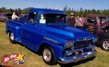 FEBRUARY 2022: A LATE HOCKEY LEGEND IS HONORED WITH A 1958 CHEVY RESTO MOD TRIBUTE TRUCK