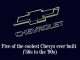 MSCC JANUARY 28 FIVE FOR FRIDAY: FIVE OF THE COOLEST CHEVYS FROM THE 50S THROUGH TO THE 90S