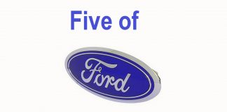 MSCC MARCH 4 FIVE FOR FRIDAY: STYLING WITH FORD FROM 1950-70–A FIVE FOR FRIDAY SPECIAL
