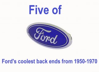 MSCC MARCH 4 FIVE FOR FRIDAY: STYLING WITH FORD FROM 1950-70–A FIVE FOR FRIDAY SPECIAL