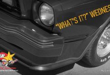 MSCC FEBRUARY 9 “WHAT’S IT?” WEDNESDAY—YOUR WEEKLY CAR PUZZLE