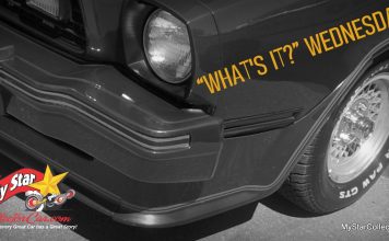 MSCC FEBRUARY 9 “WHAT’S IT?” WEDNESDAY—YOUR WEEKLY CAR PUZZLE